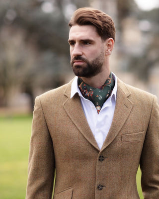 Back in Stock: Gentlemen's pure silk Cravats, all handmade in England