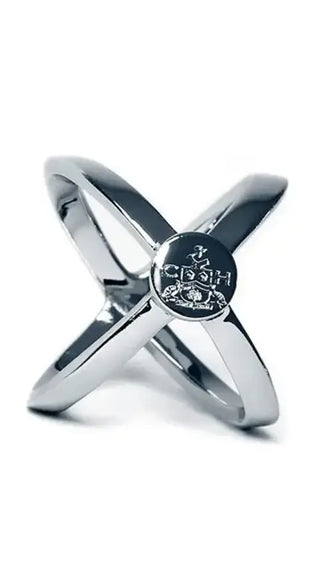 Classic Clare Haggas Silver Finish Scarf Ring