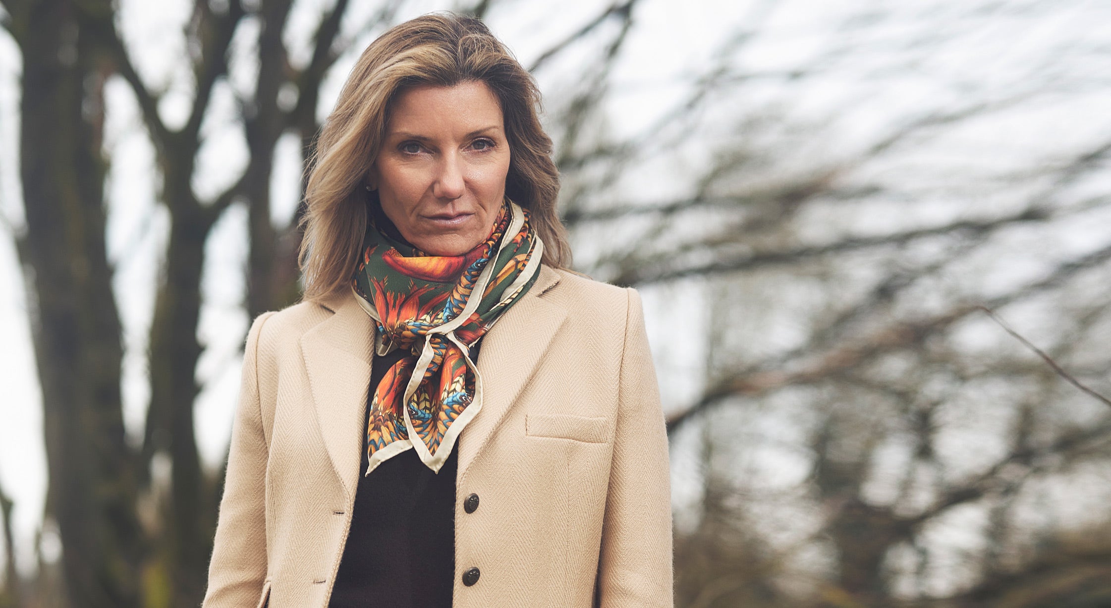 Silk Scarf Styling and Tying Inspiration & Styles | Clare Haggas