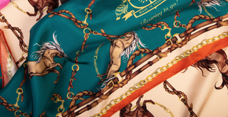 New Equestrian Silk Scarf Collection: Rearing To Go