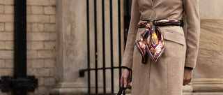 Clare Haggas Leather Scarf Belt