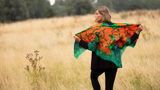 Silk Scarves Coming Soon from Clare Haggas