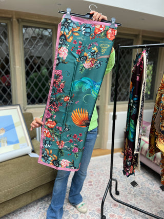 S8P50 airs and graces Willow Large Silk Square