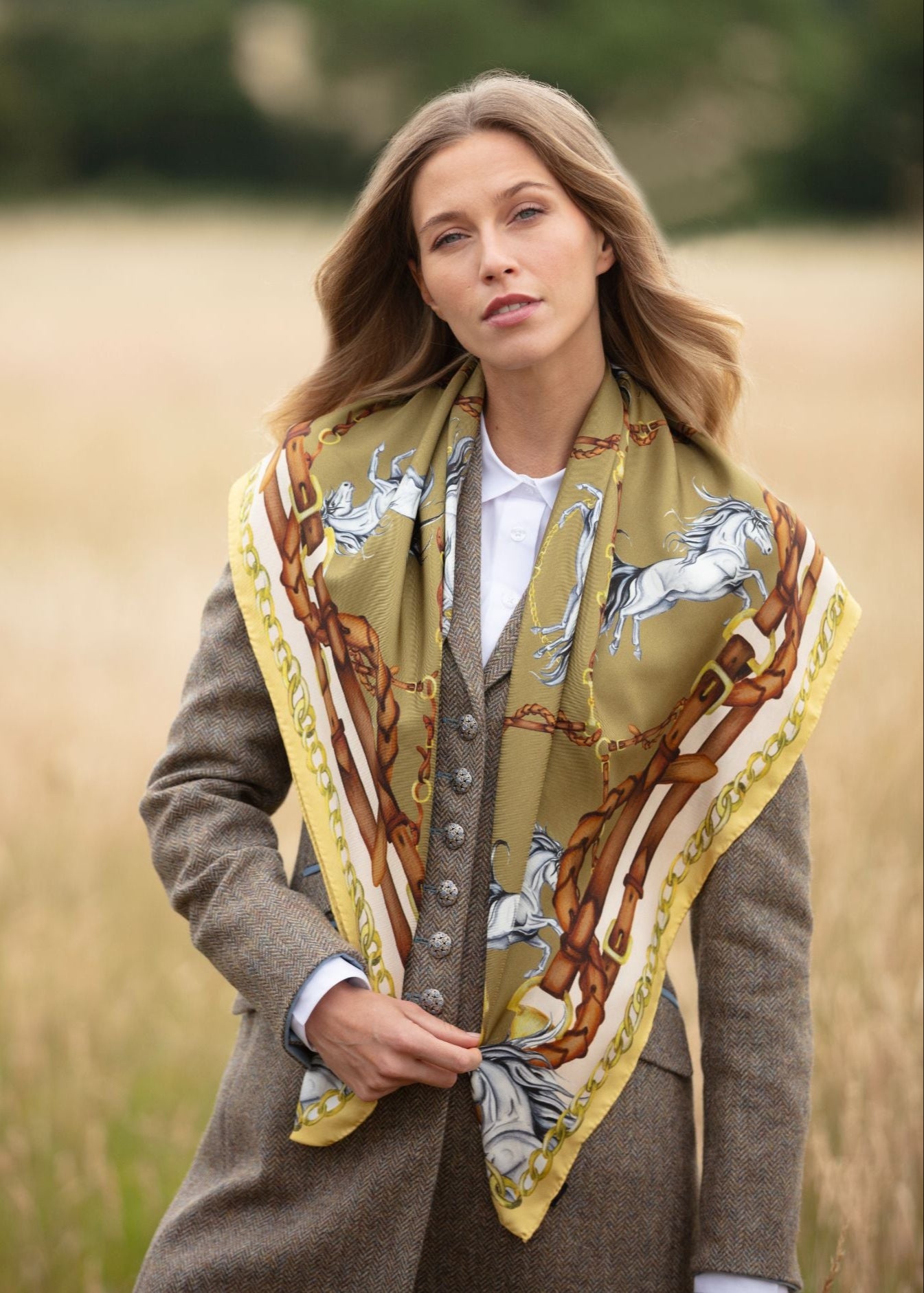 Silk Ways To Wear A Big Scarf How To Style A Square Silk Scarf