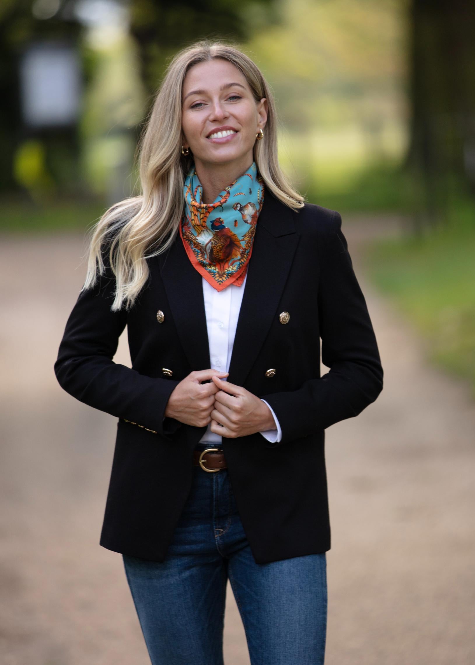 Square Scarf Duck Egg Blue Scarf Duck Shawl Tudung Duck Plain