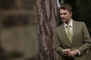 A Head of the Game Fern Green Gentlemen's Tie