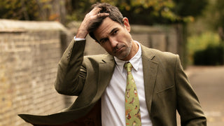 A Head of the Game Fern Green Gentlemen's Tie