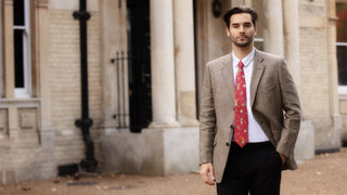 A Head of the Game Red Gentlemen's Tie