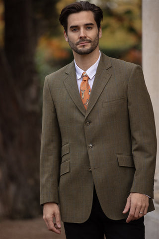 A Head of the Game Burnt Orange Gentlemen's Tie