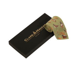 A Head of the Game Fern Green Ladies Tie