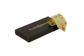 A Head of the Game Fern Green Ladies Tie