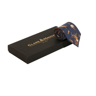 A Head of the Game Navy Ladies Tie