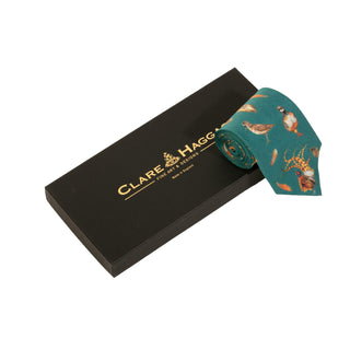 A Head of the Game Teal Ladies Tie
