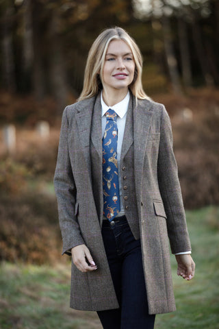 A Head of the Game Navy Ladies Tie