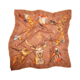 A Head of the Game Mocha Wool Silk Shawl