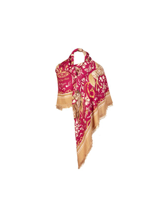 The Joy Ride Portobello Pink Wool Silk Shawl