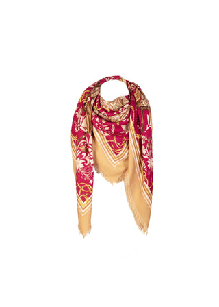 The Joy Ride Portobello Pink Wool Silk Shawl