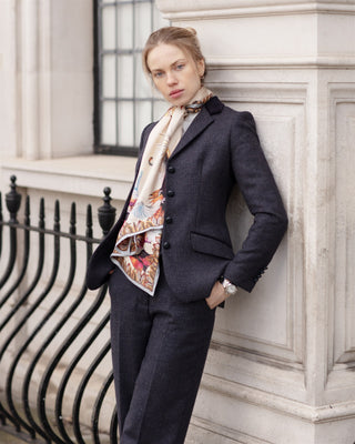 Turf War Porcelain Classic Silk Scarf