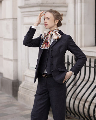 Turf War Porcelain Classic Silk Scarf
