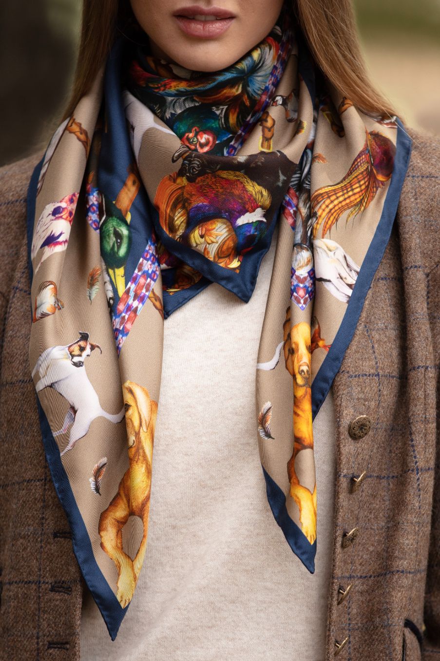 Gold on sale silk shawl