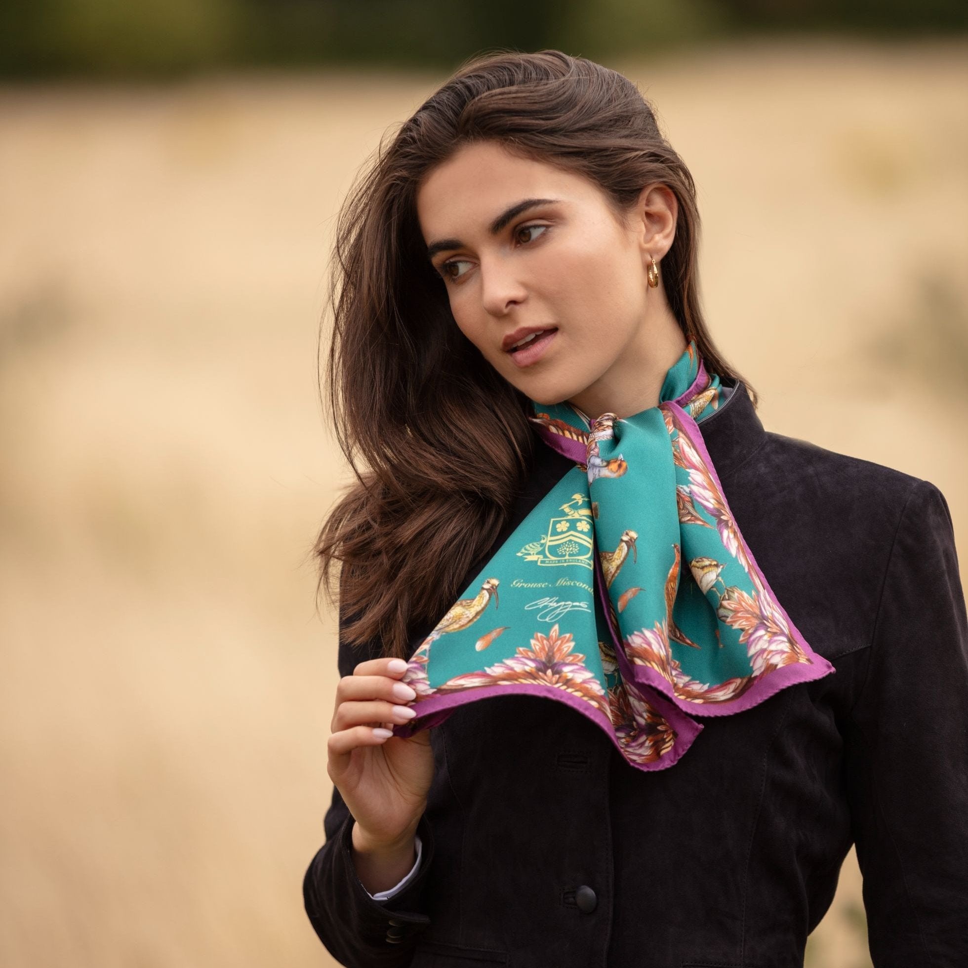 Narrow silk scarves online