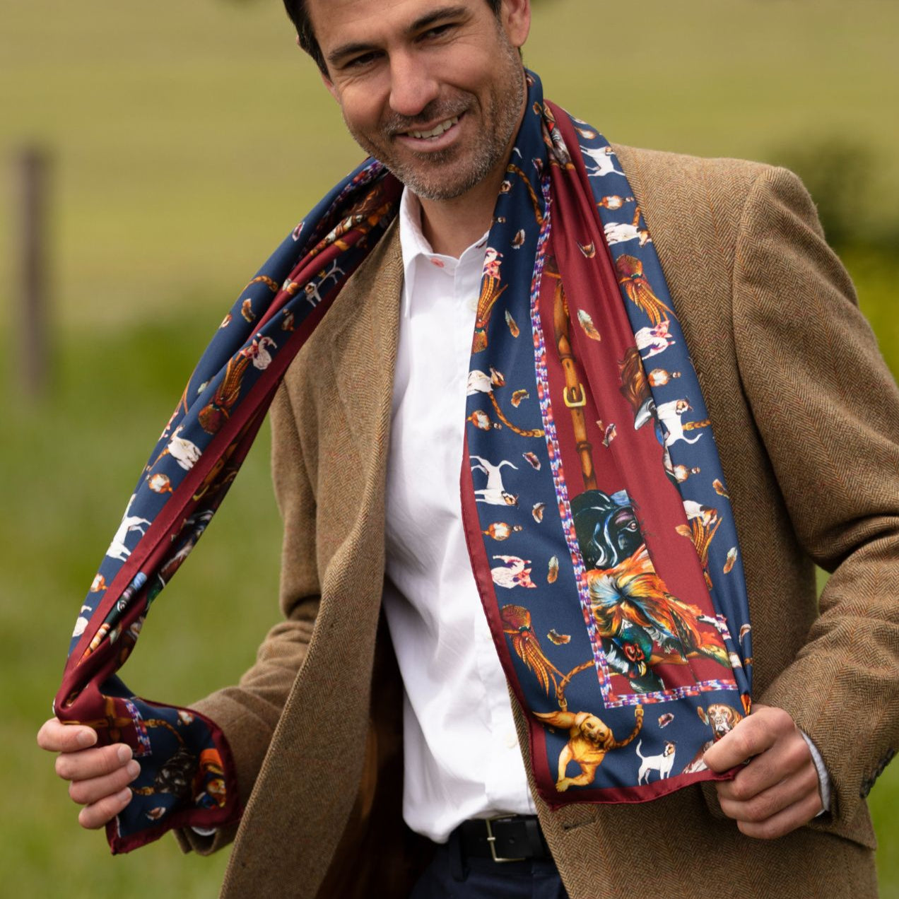Hunting scarf clearance