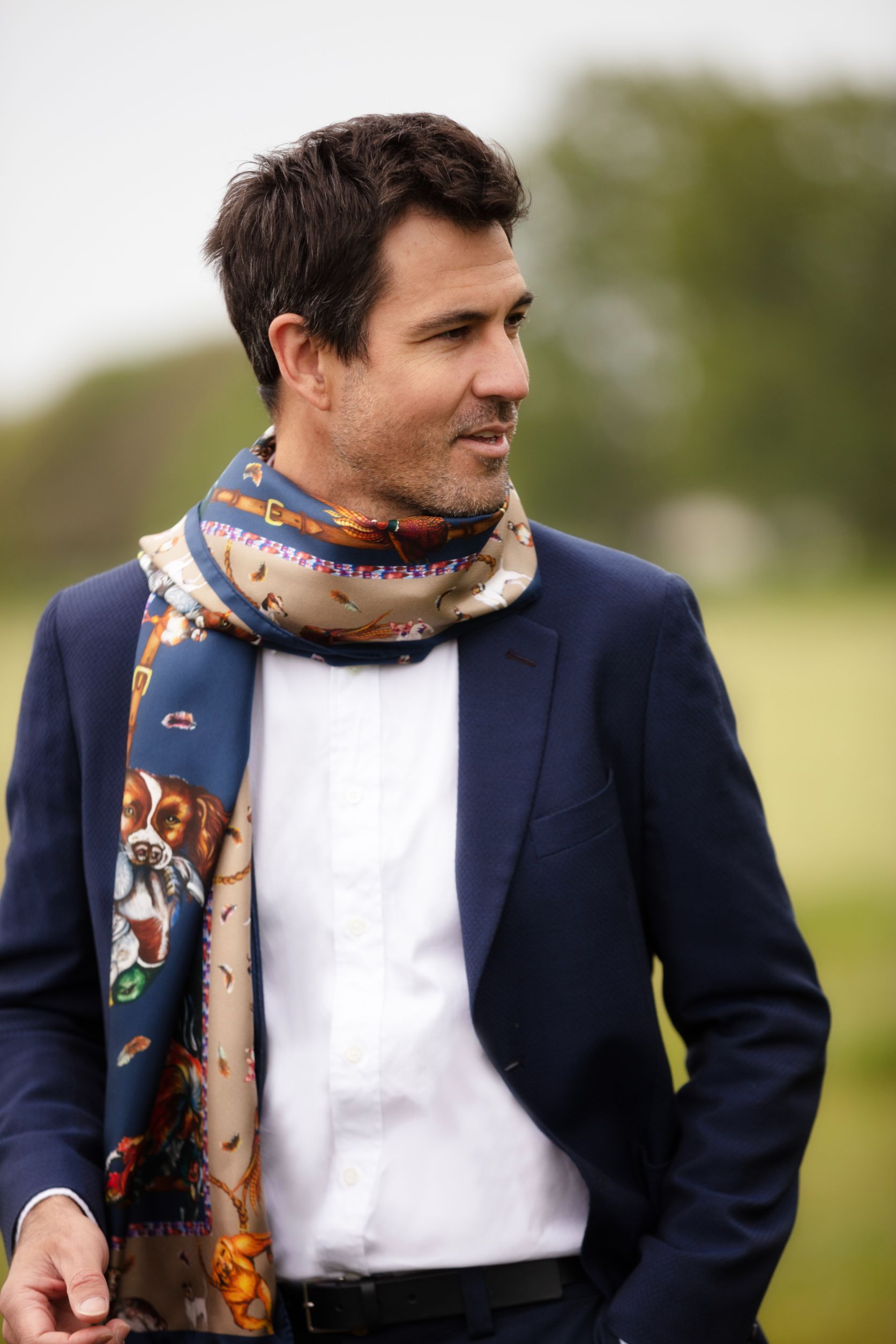 Hunting scarf on sale
