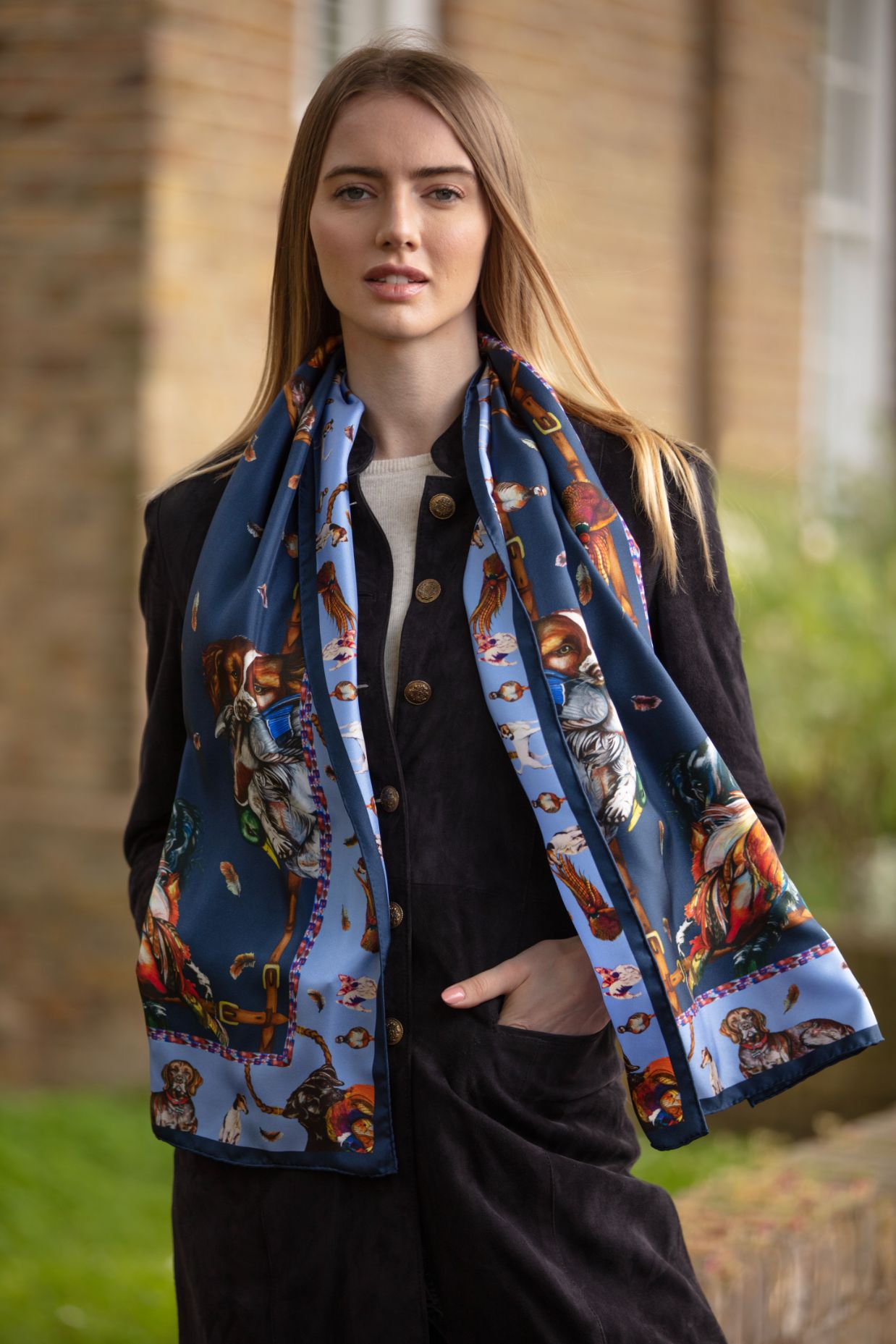 Cobalt scarf 2025