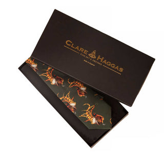 Clare Haggas Bruce Khaki Silk Box Set