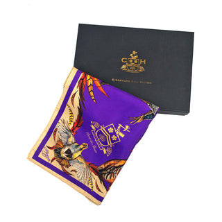Best In Show Violet Classic Silk Scarf